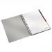 Leitz Executive Notebook Be Mobile A5 ruled, wirebound with PP cover - Outer carton of 6