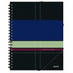 Leitz Executive Notebook Be Mobile A4 ruled, wirebound with Polypropylene cover 80 Sheets - Outer carton of 6 44640000