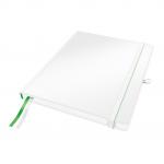 Leitz Complete Hard Cover Notebook iPad size ruled white - Outer carton of 6 44740001