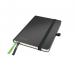 Leitz Complete Hard Cover Notebook A6 ruled black - Outer carton of 6