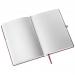 Leitz Style Notebook Hard Cover A5 ruled  garnet red - Outer carton of 5
