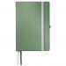 Leitz Style Notebook Hard Cover A5 ruled  celadon gn - Outer carton of 5