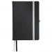 Leitz Style Notebook Hard Cover A5 ruled satin black - Outer carton of 5