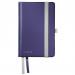 Leitz Style Notebook Hard Cover A6 ruled  titan blue - Outer carton of 5