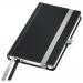 Leitz Style Notebook Hard Cover A6 ruled satin black - Outer carton of 5