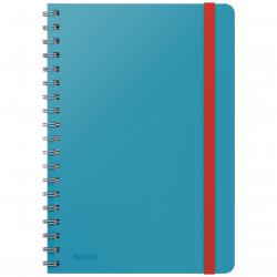 Cheap Stationery Supply of Leitz Cosy Notebook Soft Touch Ruled - Wirebound Calm Blue Office Statationery