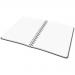 Leitz Cosy Notebook Soft Touch Ruled - Wirebound Velvet Grey