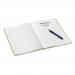 Leitz-WOW-Notebook-A4-ruled-with-hardcover-80-sheets-Green-Outer-carton-of-6-46251054