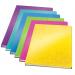 Leitz WOW Notebook A4 ruled with hardcover 80 sheets. Assorted. - Outer carton of 6