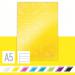 Leitz-WOW-Notebook-A5-ruled-with-hardcover-80-sheets-Yellow-Outer-carton-of-6-46271016