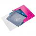 Leitz WOW Box File A4 Polypropylene Pink Metallic - Outer carton of 5