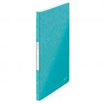 Leitz WOW Display Book Polypropylene. 20 pockets. 40 sheet capacity. A4. Ice Blue - Outer carton of 10 46310051