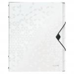 Leitz WOW Divider Book. Polypropylene. 6 tabbed dividers. A4. White 46330001