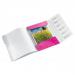 Leitz WOW Divider Book A4 Polypropylene 6 Tabs Pink Metallic