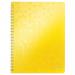 Leitz-WOW-Notebook-A4-ruled-wirebound-with-Polypropylene-cover-80-sheets-Yellow-Outer-carton-of-6-46370016