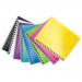 Leitz WOW Notebook A5 ruled, wirebound with Polypropylene cover. 80 sheets.  Green - Outer carton of 6