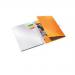 Leitz WOW Be Mobile Book A4 PP  ruled orange