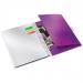 Leitz WOW  Be Mobile Book  A4 PP ruled purple - Outer carton of 6