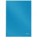 Leitz Solid Notebook A4 ruled with hardcover 80 sheets of high opacity paper. Casebound. Light Blue - Outer carton of 6