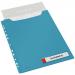 Leitz Cosy Privacy High Capacity Pocket File A4 - Calm Blue - Outer carton of 12