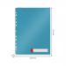 Leitz Cosy Privacy High Capacity Pocket File A4 - Calm Blue - Outer carton of 12