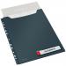 Leitz Cosy Privacy High Capacity Pocket File A4 - Velvet Grey - Outer carton of 12