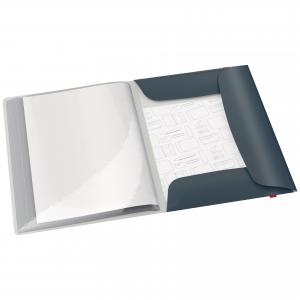 Leitz Cosy Mobile Display Book Plus A4, 20 pocket, Velvet Grey