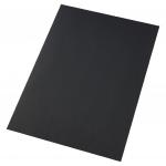 GBC Leather Grain Binding Covers A4 250gsm - Black (Pack 50) 46700E