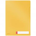 Leitz Cosy Privacy Folder A4, Warm Yellow - Outer carton of 12 47080019