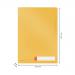 Leitz Cosy Privacy Folder A4 - Warm Yellow - Outer carton of 12