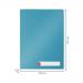 Leitz Cosy Privacy Tab Folder A4 - 3 tabs - Calm Blue - Outer carton of 12