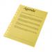 Esselte-Quality-Punched-Pocket-Transparent-Matte-Yellow-55-Micron-Polypropylene-Pack-10-Outer-carton-of-10-47201