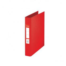Esselte 2 Round Ring Binder, 25 mm - A5, Red - Outer carton of 10 47683