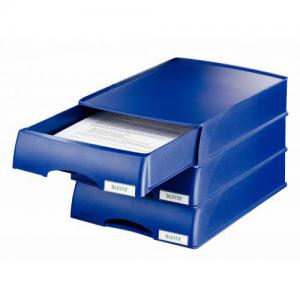 Leitz Plus Letter Tray Drawer Unit A4 - Black - Outer carton of 4
