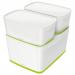 Leitz-MyBox-WOW-Large-with-lid-Storage-Box-18-litre-W-318-x-H-198-x-D-385-mm-Whitegreen-Outer-carton-of-4-52161054