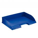 Leitz Plus Landscape Letter Tray A4 - Blue - Outer carton of 5 52180035