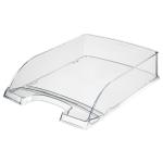 Leitz Plus Letter Tray, Transparent A4. Glass clear - Outer carton of 5 52260002