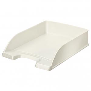 Leitz WOW Letter Tray A4 - Pearl White - Outer carton of 5 52263001