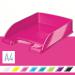 Leitz-WOW-Letter-Tray-A4-Metallic-Pink-Outer-carton-of-5-52263023