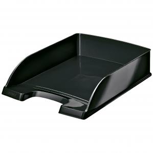 Leitz WOW Letter Tray Plus. A4. Black - Outer carton of 5 52263095