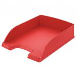 Leitz Plus Letter Tray, Standard A4. Red - Outer carton of 5 52270025