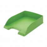 Leitz Plus Letter Tray, Standard. A4. Light Green - Outer carton of 5 52270050