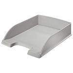 Leitz Plus Letter Tray, Standard. A4. Grey - Outer carton of 5 52270085