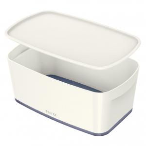 Image of Leitz MyBox WOW Small with lid, Storage Box 5 litre, W 318 x H 128 x D