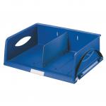 Leitz Sorty Standard Letter Tray W370xD272xH90mm - Blue - Outer carton of 4 52300035