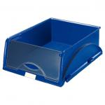 Leitz Sorty Letter Tray A4 253x326x76mm Blue - Outer carton of 4 52310035