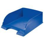 Leitz Plus Jumbo Letter Tray A4 - Blue - Outer carton of 4 52330035