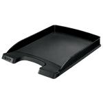 Leitz Plus A4 Slim Letter Tray - Black - Outer carton of 10 52370095