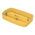 Leitz MyBox Cosy Organiser Tray with handle Small, Storage, W 307 x H 56 x D 181 mm,  Warm Yellow 52660019