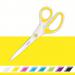 Leitz-WOW-Titanium-Office-Scissors-205-mm-In-blister-pack-Yellow-53192016